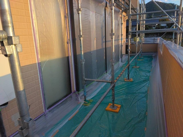 甲州市　屋根外壁塗装工事